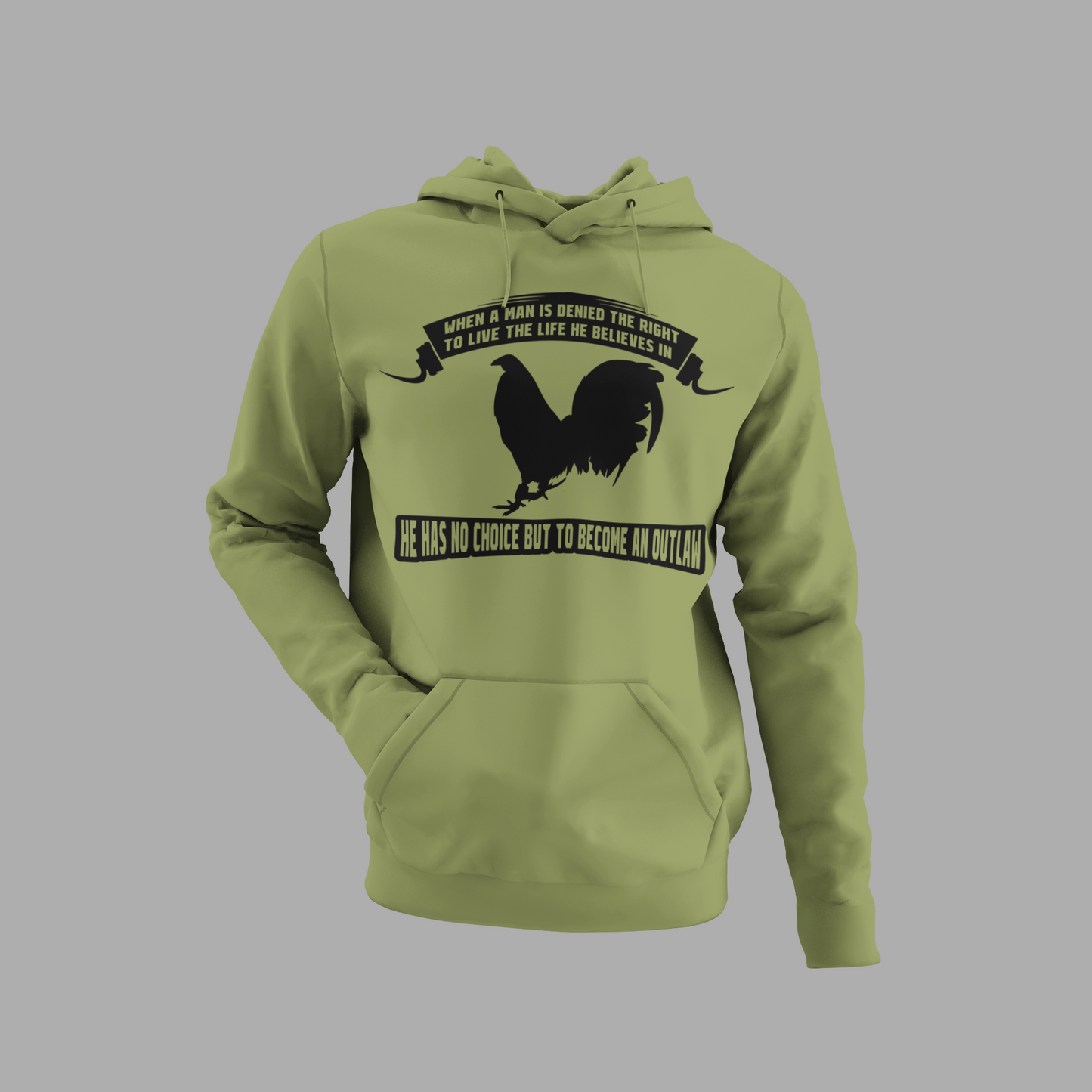 Outlaw Cockfighting Hoodie