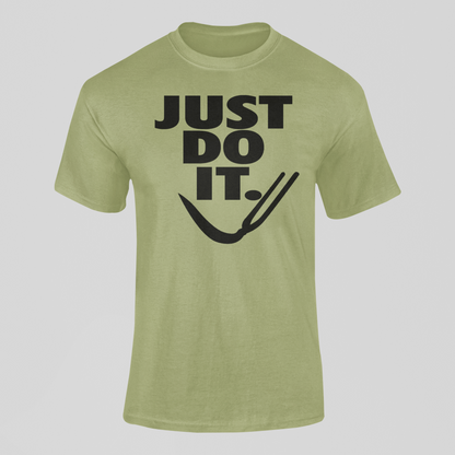 Just Do It Knife Cockfighting T-Shirt