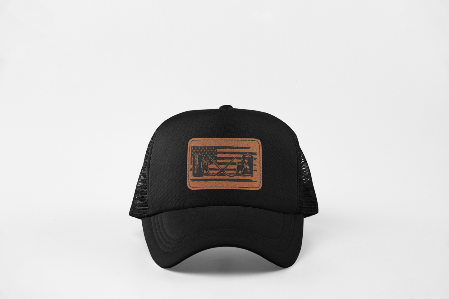 American Flag Gaff Cockfighting Rooster Hat
